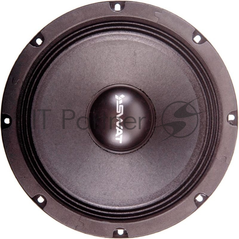 Колонки автомобильные Swat SP PRO-80 (без решетки) 400Вт 93дБ 4Ом 20см (8дюйм) (ком.:2кол.) среднеча