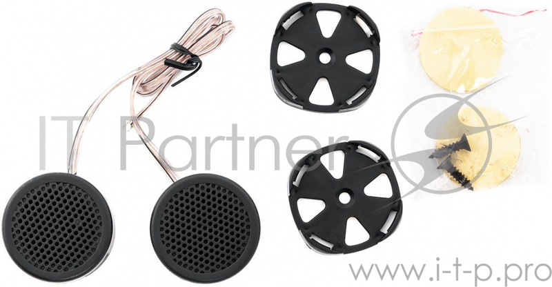 Колонки автомобильные Swat SP TW-A10 250Вт 97дБ 4Ом 2.5см (1дюйм) (ком.:2кол.) твитер однополосные