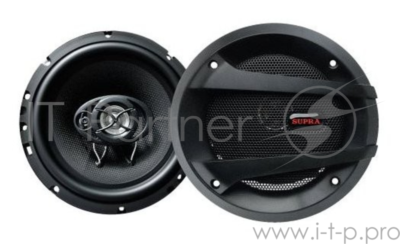 Колонки автомобильные Supra SBD-1703 190Вт 90дБ 4Ом 16см (6дюйм) коаксиальные трехполосные
