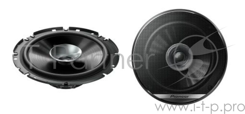Колонки автомобильные Pioneer TS-G1710F 4Ом 17см (6 3/4дюйм) (ком.:2кол.) коаксиальные однополосные