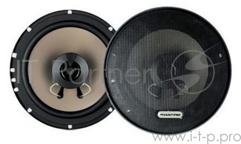 Колонки автомобильные Phantom TS-5423 100Вт 91дБ 4Ом 13см (5дюйм) коаксиальные двухполосные