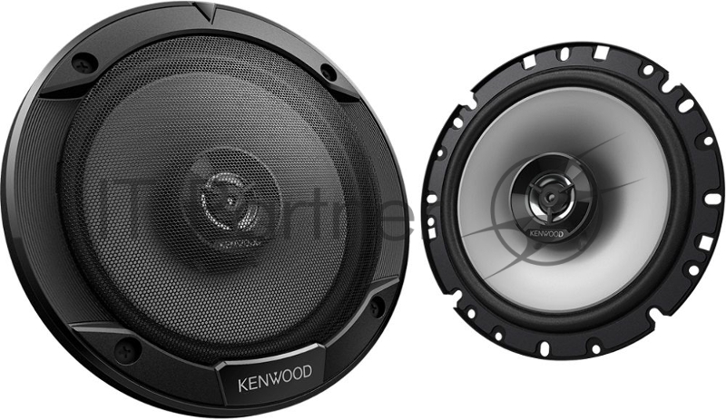 Колонки автомобильные Kenwood KFC-S1766 300Вт 89дБ 4Ом 16см (6.5дюйм) (ком.:2кол.) коаксиальные двух