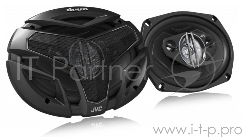 Колонки автомобильные JVC CS-ZX6940(U) 550Вт 91дБ 4Ом 15x23см (6x9дюйм) (ком.:2кол.) коаксиальные че