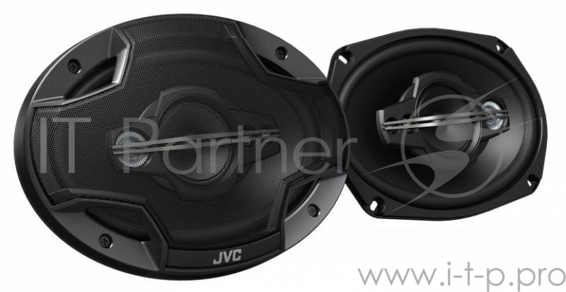 Колонки автомобильные JVC CS-HX6959 650Вт 89дБ 4Ом 15x23см (6x9дюйм) (ком.:2кол.) коаксиальные пятип