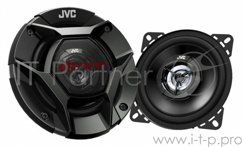 Колонки автомобильные JVC CS-DR420 220Вт 88дБ 4Ом 10см (4дюйм) (ком.:2кол.) коаксиальные двухполосны