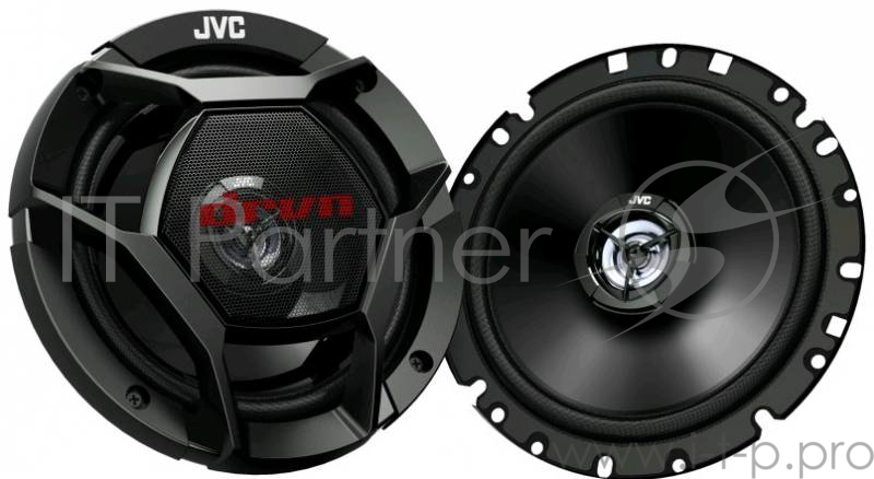 Колонки автомобильные JVC CS-DR1720 250Вт 89дБ 4Ом 17см (6 3/4дюйм) (ком.:2кол.) коаксиальные двухпо