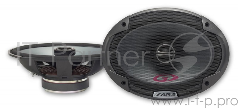 Колонки автомобильные Alpine Type-G SPG-69C2 300Вт 91дБ 4Ом 15x23см (6x9дюйм) (ком.:2кол.) коаксиаль