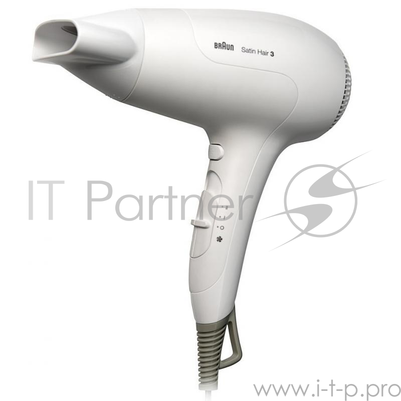 Фен Braun HD 380 2000Вт белый/серебристый