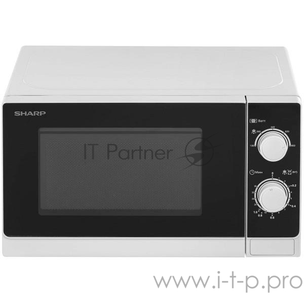 Микроволновая Печь Sharp R-2000RW 20л. 800Вт белый/черный