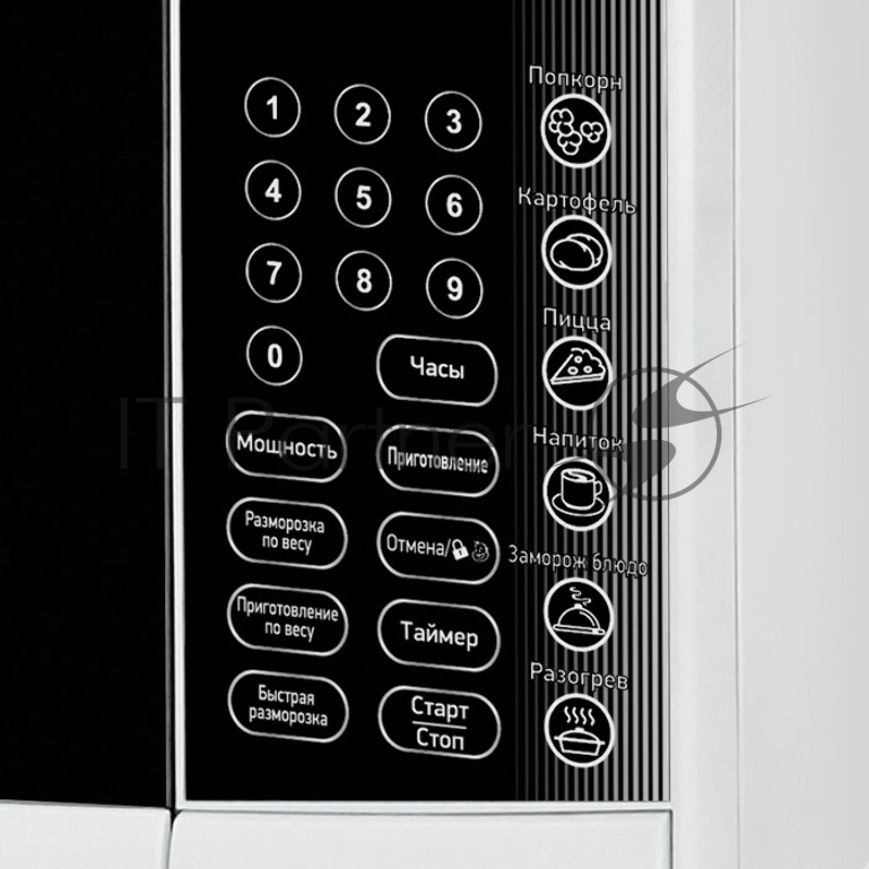 Микроволновая печь BBK 23MWS-915S/W (соло) белый