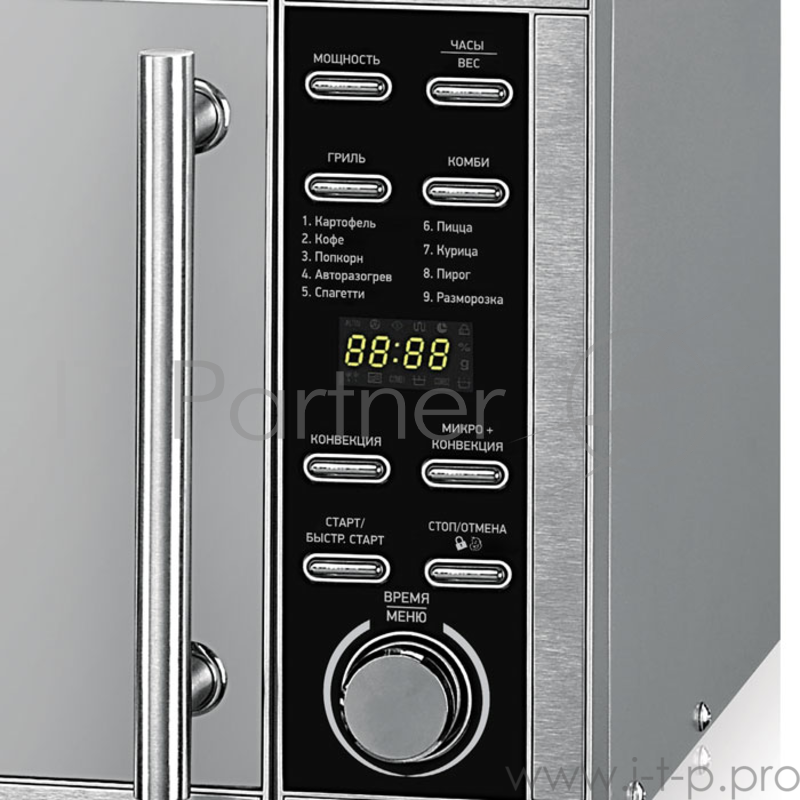 Микроволновая Печь BBK 25MWC-990T/S-M серебристый