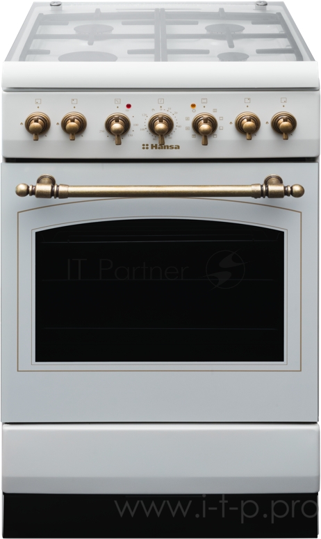 Плита Комбинированная Hansa FCMY58109 слоновая кость