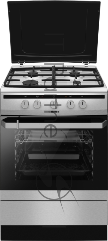 Плита Комбинированная Hansa FCMX63022 нержавеющая сталь