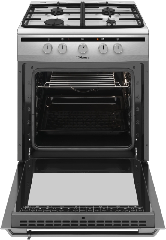 Плита Комбинированная Hansa FCMX63022 нержавеющая сталь