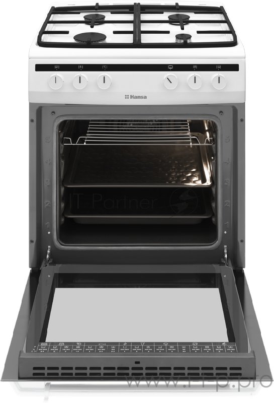 Плита Комбинированная Hansa FCMW68020 белый