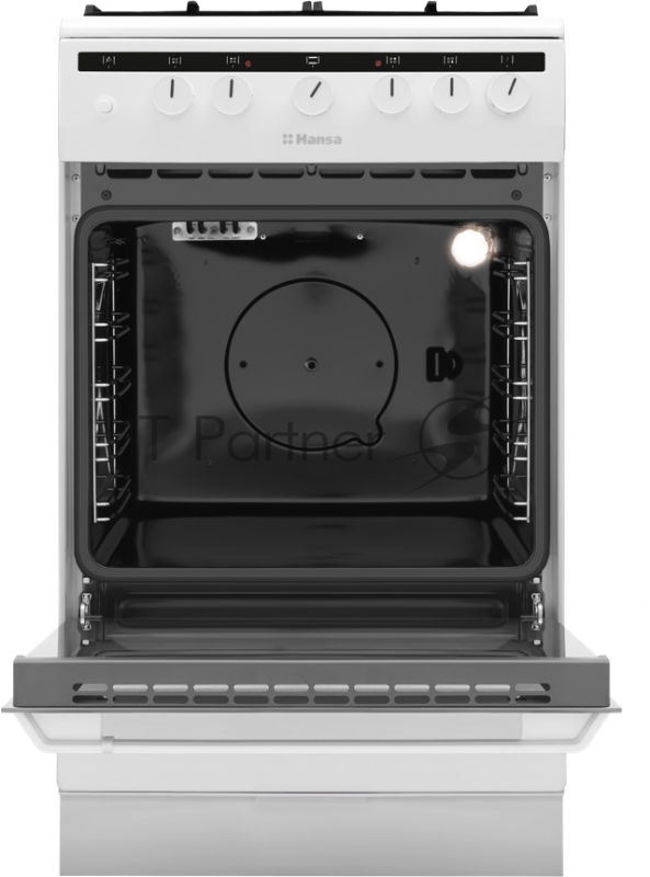 Плита Комбинированная Hansa FCMW54121 белый