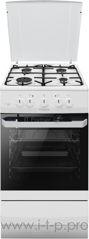 Плита Комбинированная Hansa FCMW53000 белый