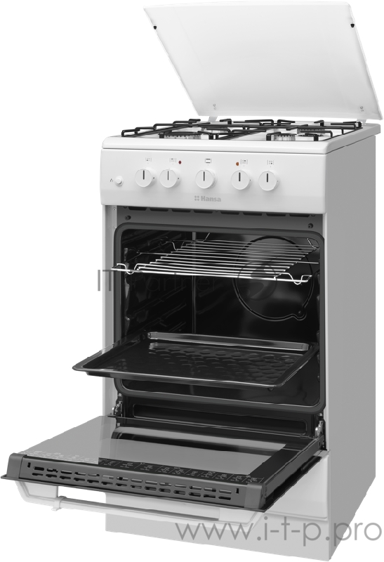 Плита Комбинированная Hansa FCMW53000 белый