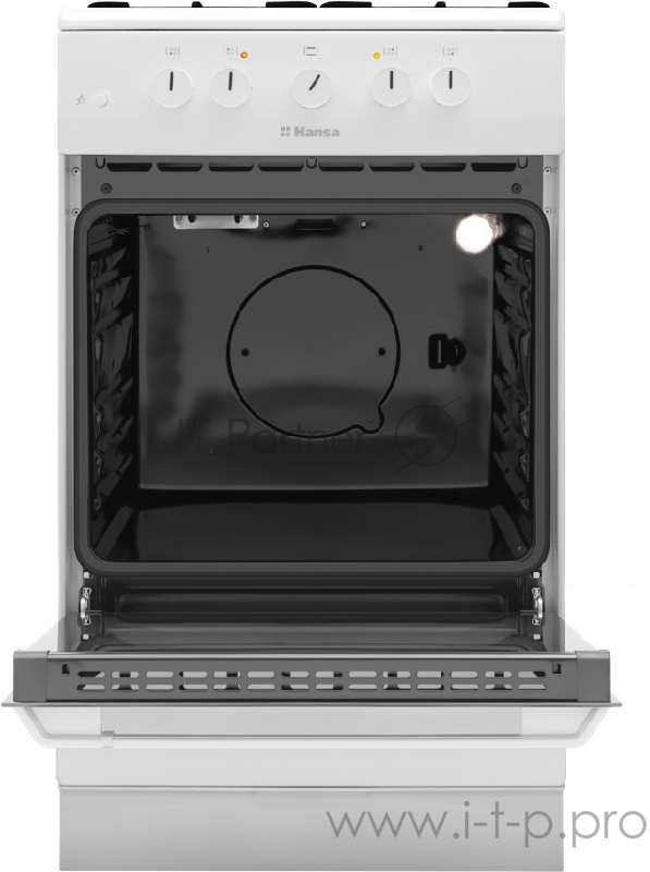 Плита Комбинированная Hansa FCMW53000 белый