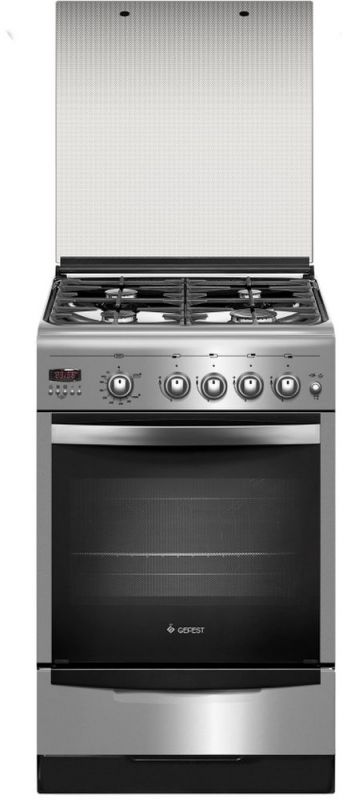 Газовая плита GEFEST 5100-04 0004 нержавеющая сталь