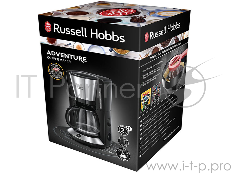 Кофеварка капельная Russell Hobbs 24010-56 черный/серебристый