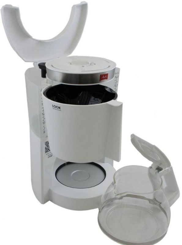 Кофеварка капельная Melitta Look IV Selection 1000Вт белый