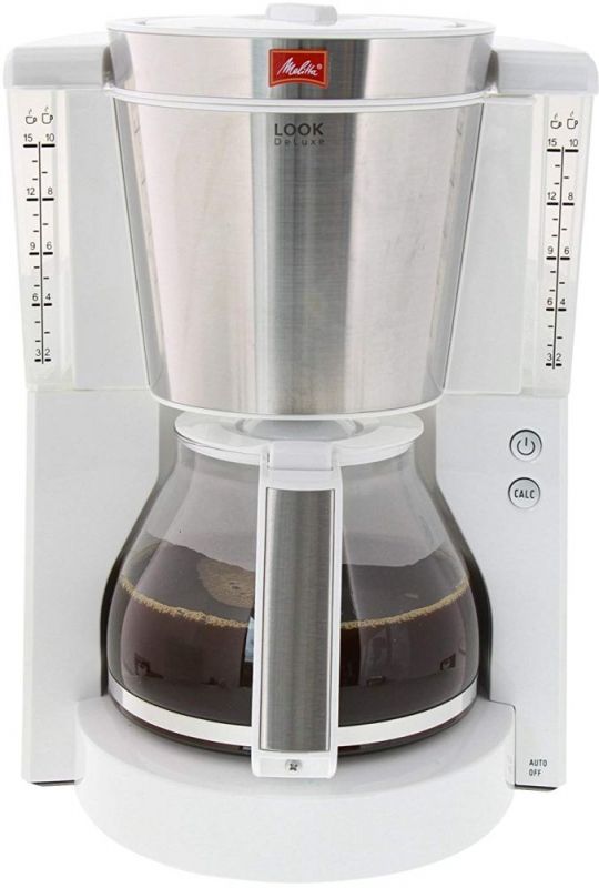 Кофеварка капельная Melitta Look IV de luxe 850Вт белый