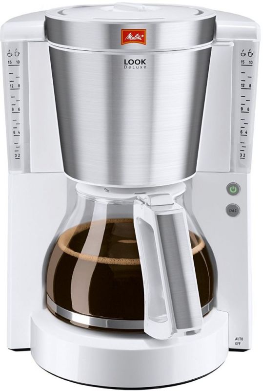 Кофеварка капельная Melitta Look IV de luxe 850Вт белый
