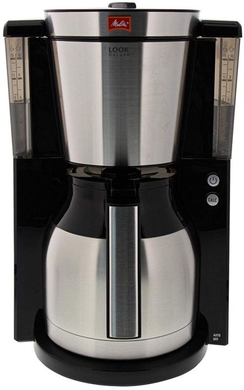 Кофеварка капельная Melitta Look IV Therm de luxe 1000Вт черный