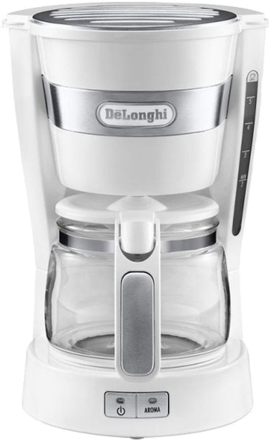 Кофеварка капельная DeLonghi ICM 14011.W белый