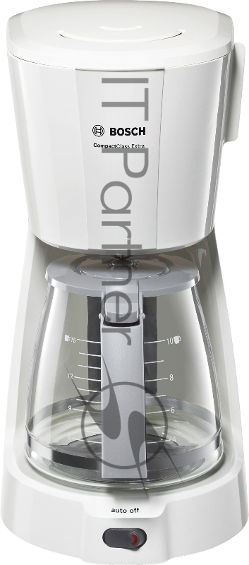 Кофеварка капельная Bosch TKA3A031 1100Вт белый