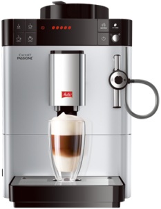 Кофемашина Melitta Caffeo Passione 1450Вт серебристый