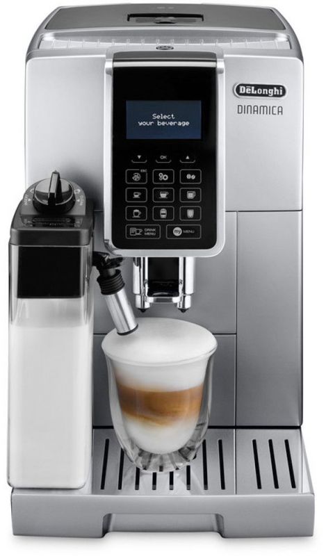 Кофемашина Delonghi Dinamica ECAM350.75.S 1450Вт серебристый
