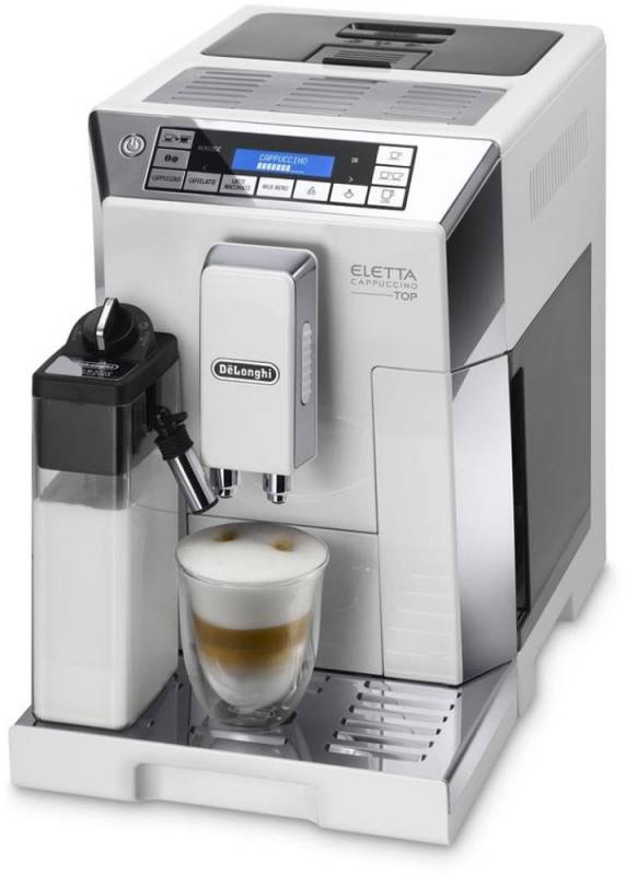 Кофемашина Delonghi Dinamica ECAM45.764.W 1450Вт белый
