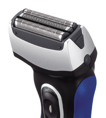 Бритва сетчатая Panasonic ES6002 черный/синий