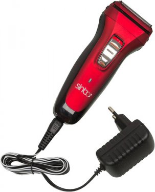 Бритва сетчатая Sinbo SS 4045 красный/черный