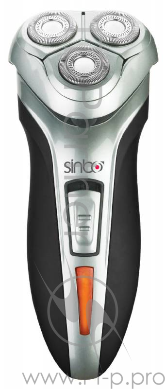 Бритва роторная Sinbo SS 4044 серебристый/черный