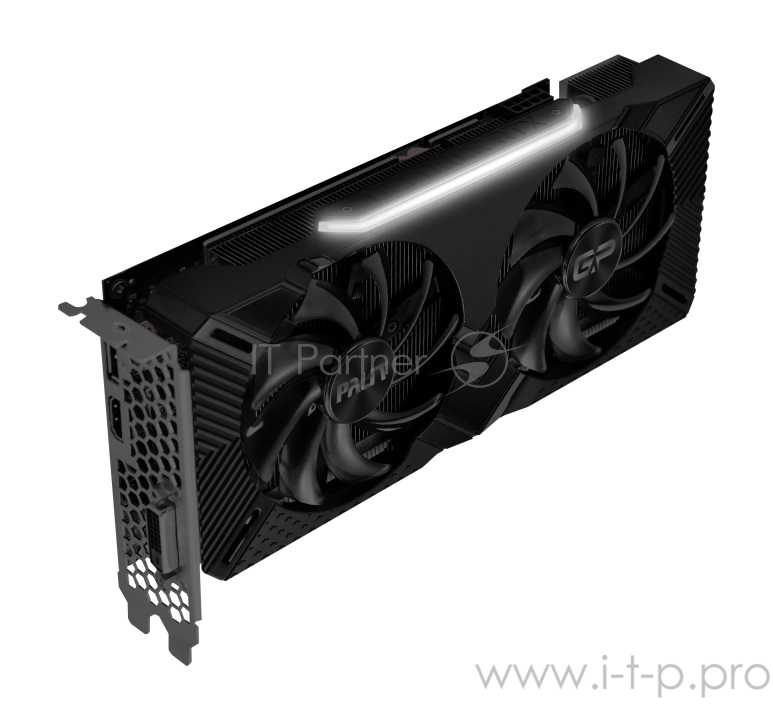 Видеокарта PALIT GeForce RTX2060 GAMINGPRO OC / 6GB GDDR6 192bit 14Gbps 1830MHz DVI HDMI DP / NE6206