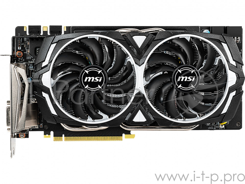 Видеокарта MSI PCI-E GeForce GTX 1060 ARMOR 6GD5X OC nVidia GeForce GTX 1060 6144Mb 192bit GDDR5X 15