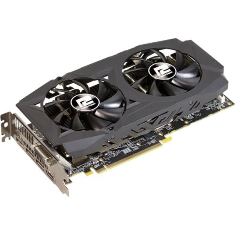 Видеокарта POWERCOLOR AMD Radeon RX 580 , AXRX 580 8GBD5-3DHDV2/OC, 8Гб, GDDR5, OC, Ret