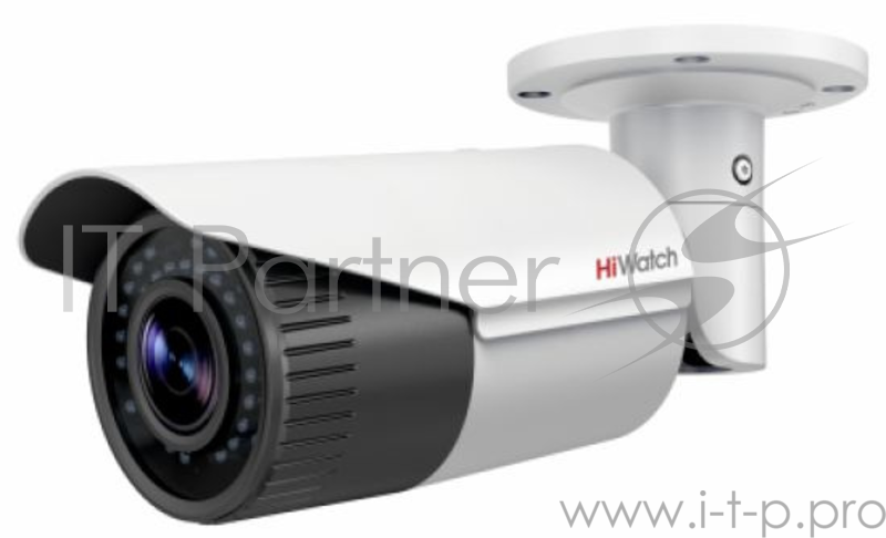 Видеокамера IP Hikvision HiWatch DS-I206 2.8-12мм цветная корп.:белый