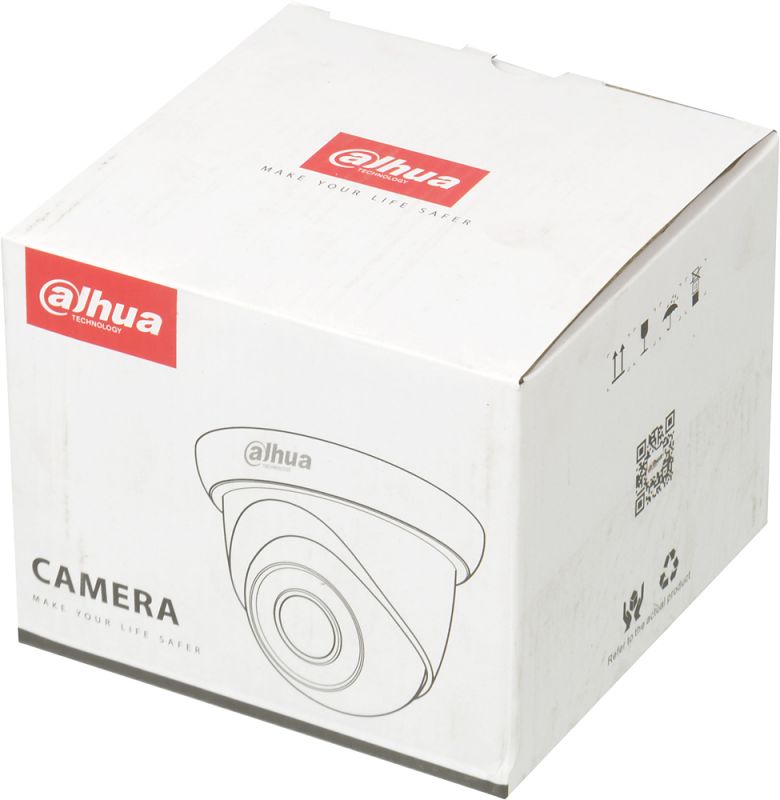 Видеокамера IP Dahua DH-IPC-HDW1230SP-0360B-S2 3.6-3.6мм цветная корп.:белый