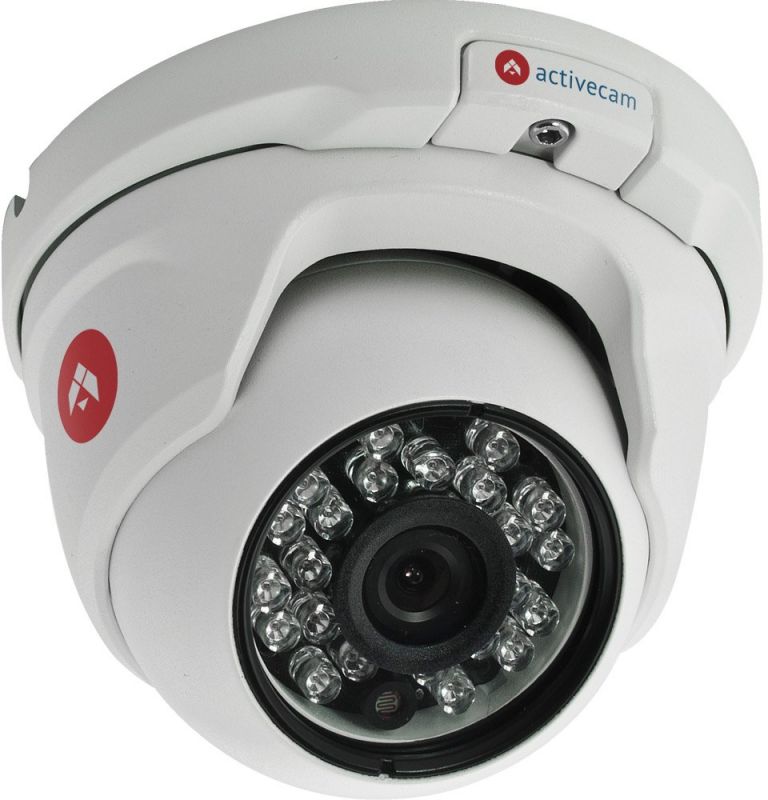 Видеокамера IP ActiveCam AC-D8111IR2W 3.6-3.6мм цветная корп.:белый