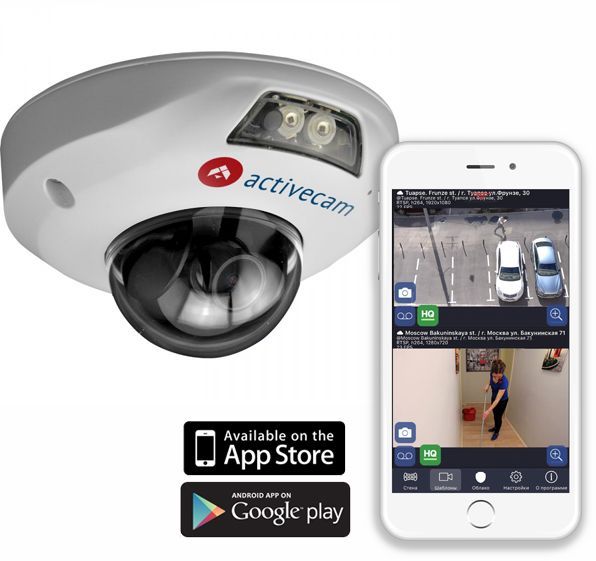 Видеокамера IP ActiveCam AC-D4111IR1 3.6-3.6мм