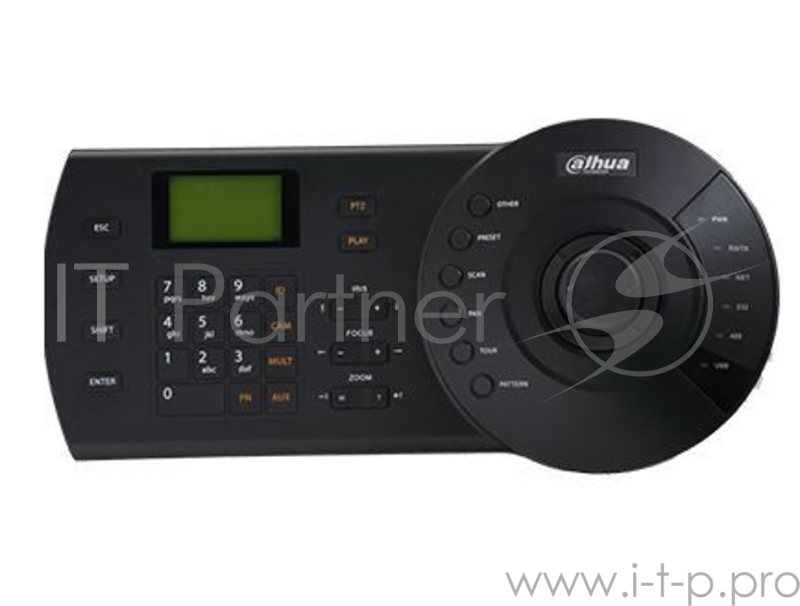 Сетевая клавиатура для управления PTZ видеокамерами, NVR,DVR,HCVR. Поддержка интерфейсов: RJ45 u RS4