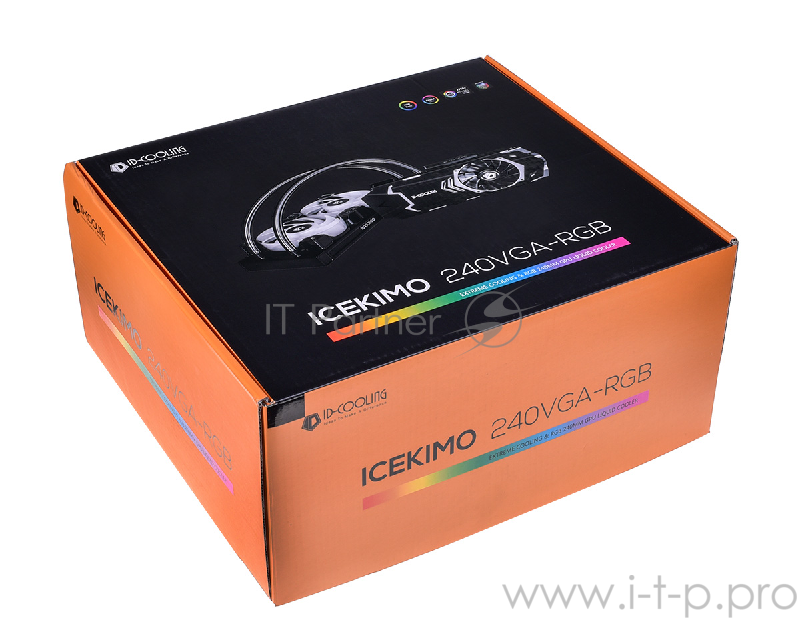 Комплект водяного охлаждения для видеокарты ID-COOLING ICEKIMO 240VGA-RGB GTX 10/9 Series, ATI R9 40