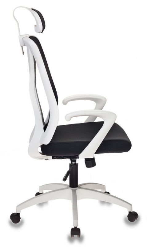 Кресло руководителя Бюрократ MC-W411-H/26-28 черный TW-01 сиденье черный 26-28 сетка/ткань (пластик