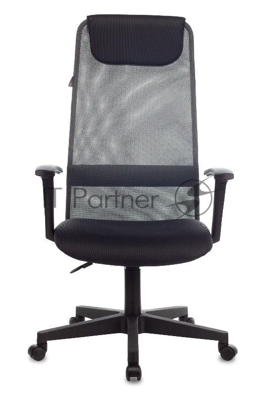 Кресло руководителя Бюрократ KB-8/DG/TW-12 серый TW-04 TW-12 сетка