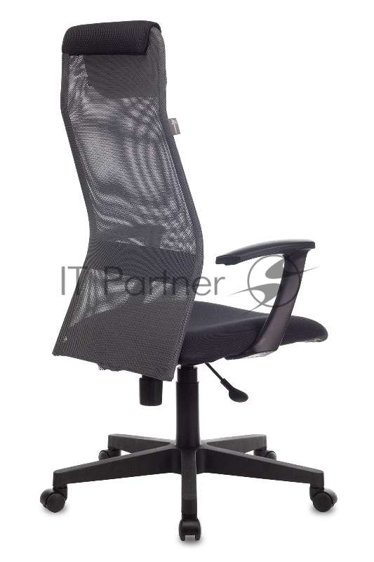 Кресло руководителя Бюрократ KB-8/DG/TW-12 серый TW-04 TW-12 сетка