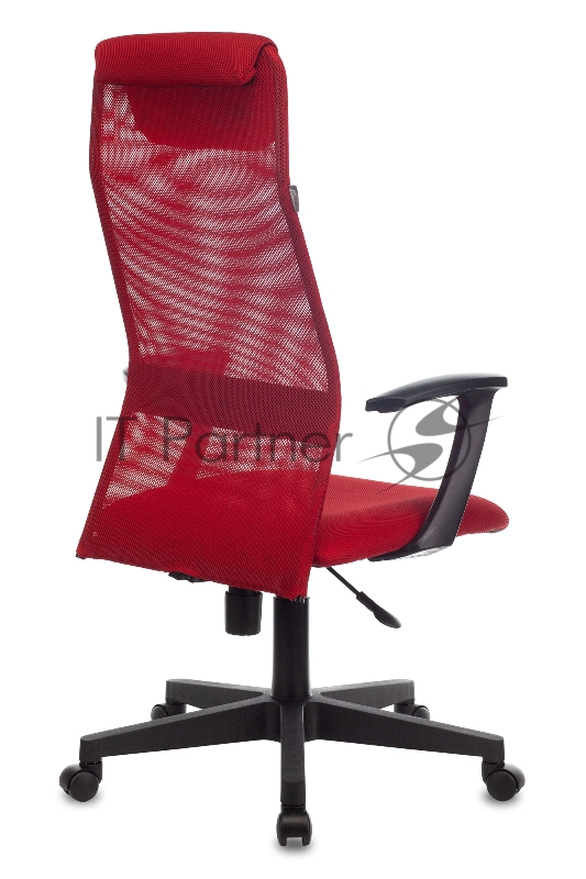 Кресло руководителя Бюрократ KB-8/R/TW-97N красный TW-35N TW-97N сетка
